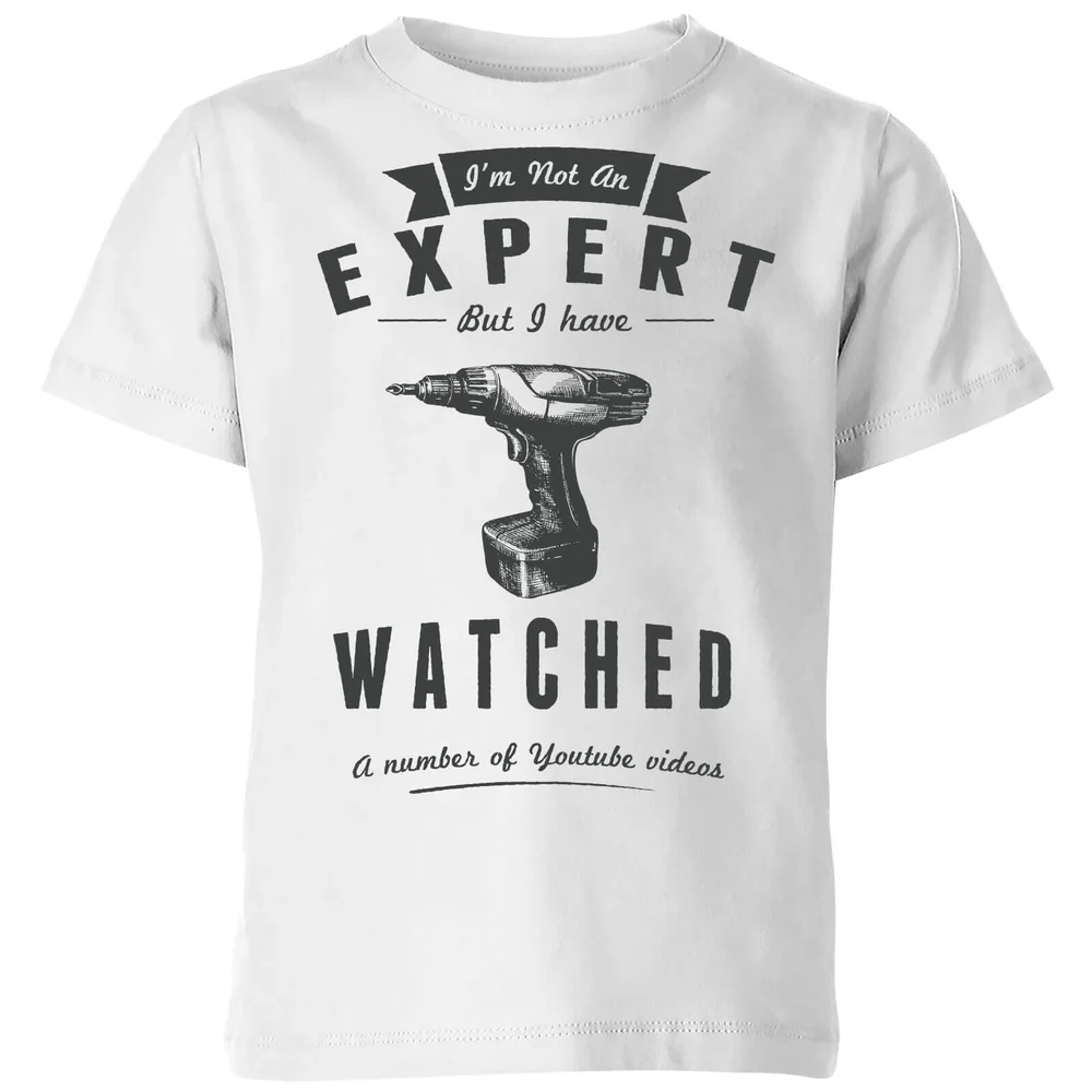 Im not an Expert Kids' T-Shirt - White - 3-4 Jahre - Weiß Bild 1