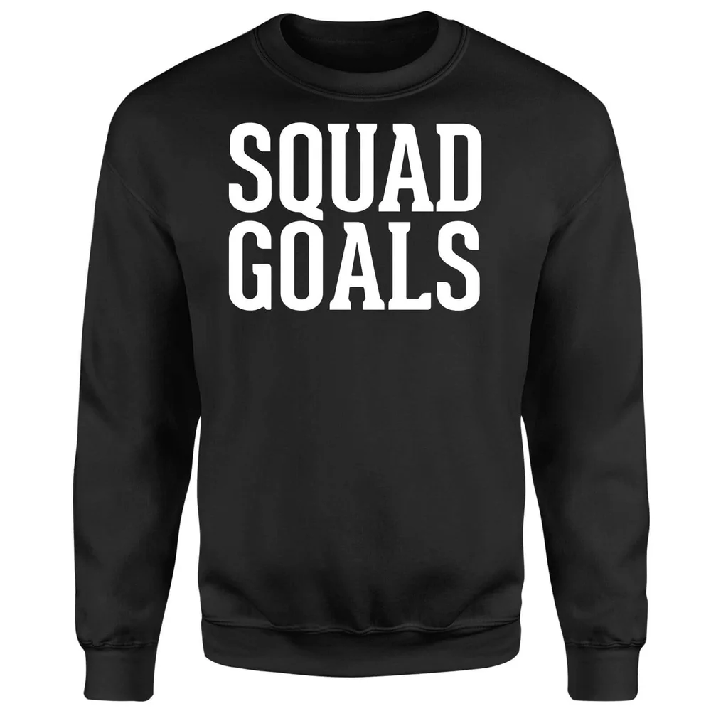 Squad Goals Sweatshirt - Black - S - Schwarz Bild 1