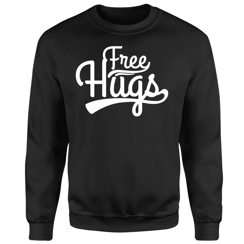 Free Hugs Sweatshirt - Black - S - Schwarz Bild 1