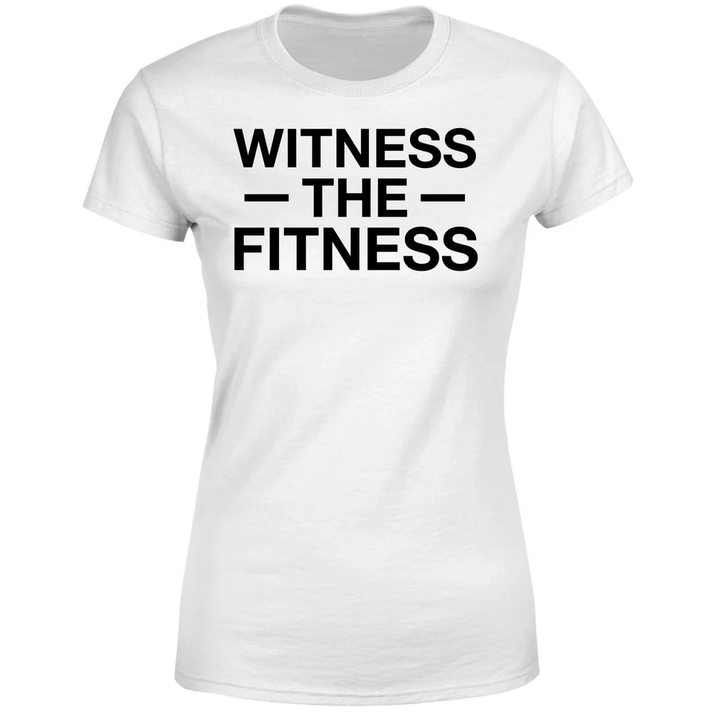 Witness the Fitness Women's T-Shirt - White - S - Weiß Bild 1