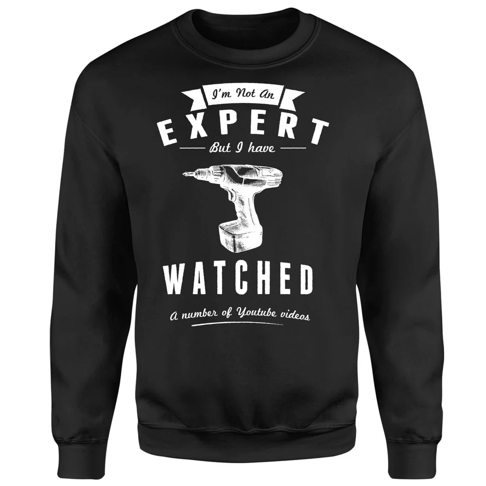 Im not an Expert Sweatshirt - Black - S - Schwarz Bild 1