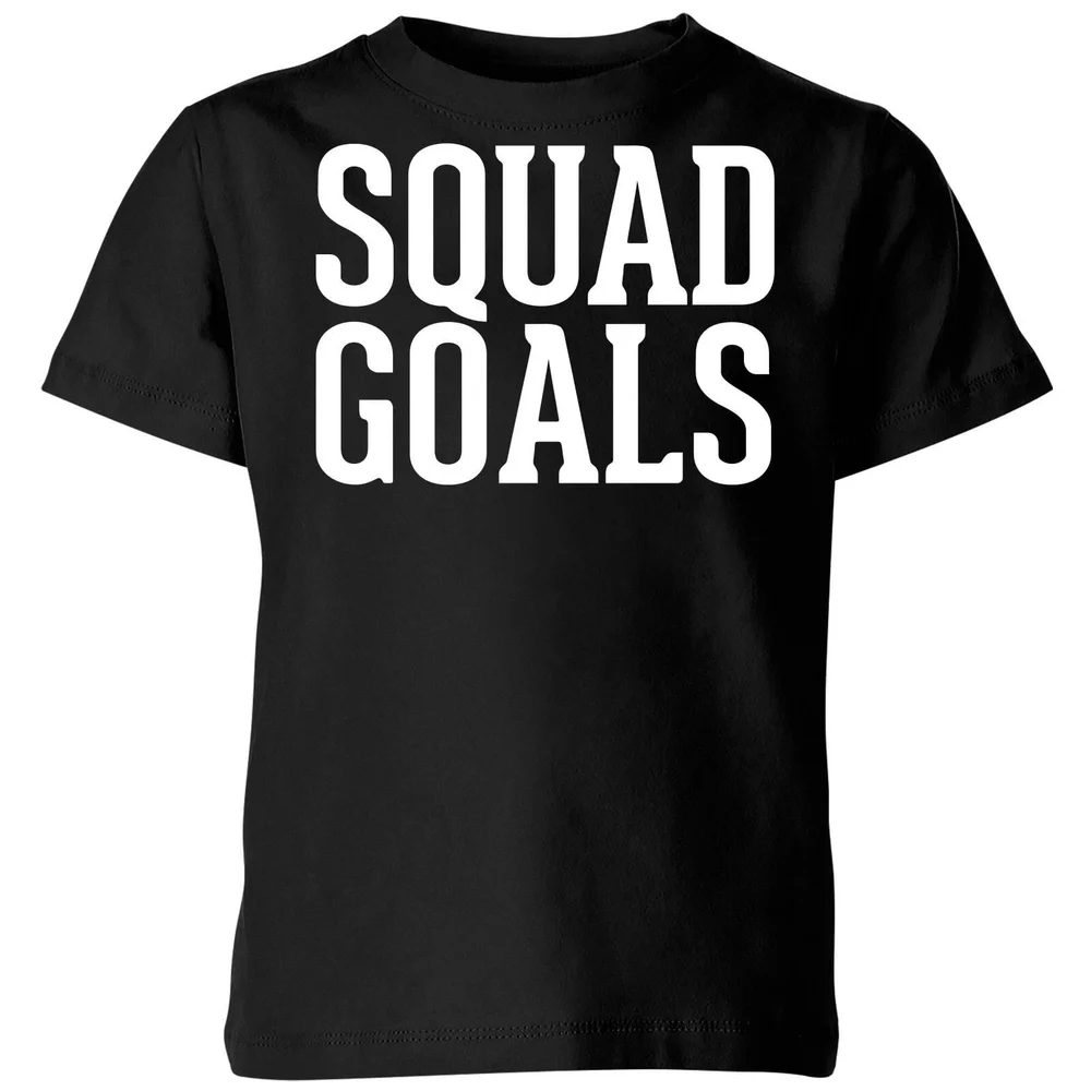 Squad Goals Kids' T-Shirt - Black - 3-4 Jahre - Schwarz Bild 1