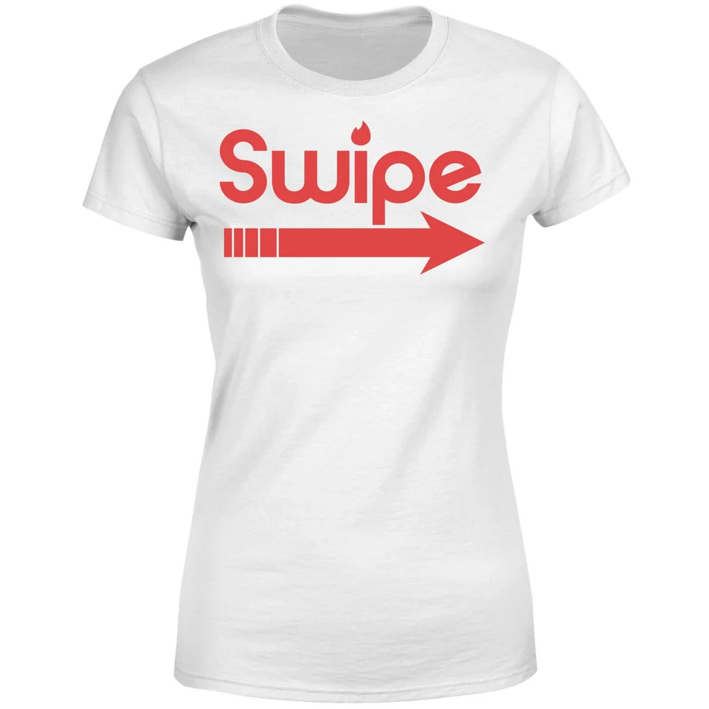 Swipe Right Women's T-Shirt - White - S - Weiß Bild 1