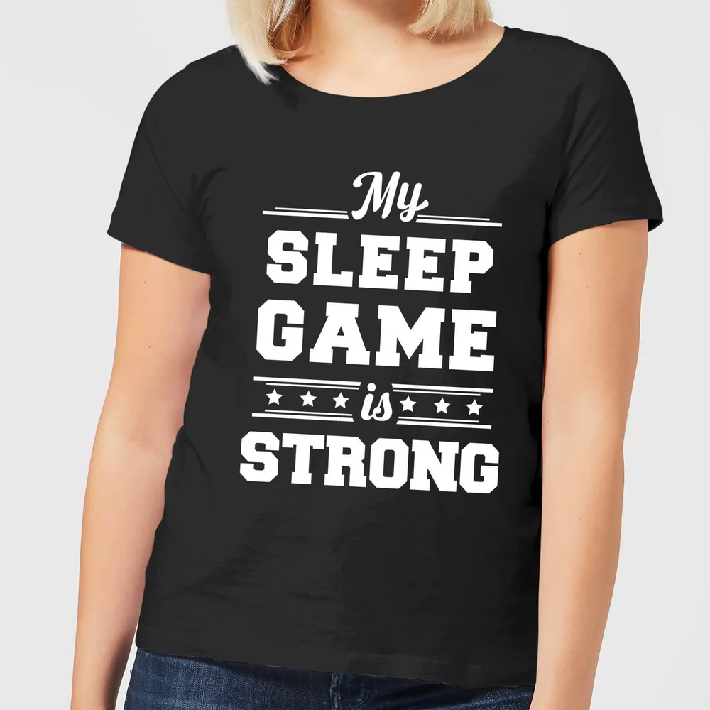 My Sleep Game is Strong Women's T-Shirt - Black - 3XL Bild 1