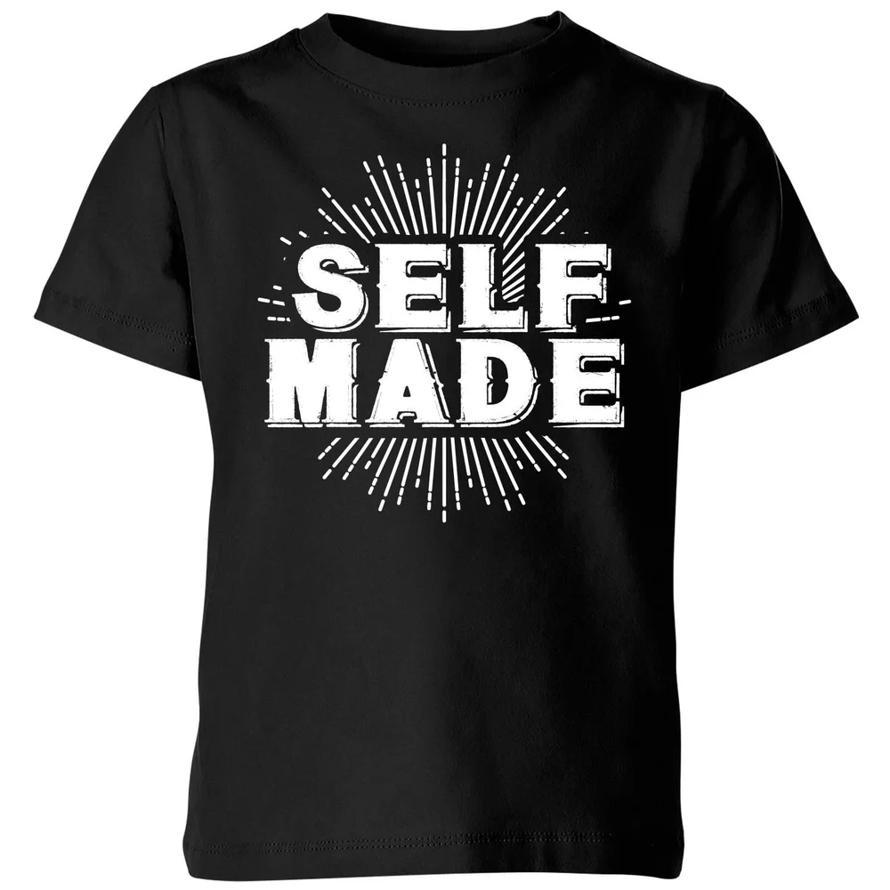 Self Made Kids' T-Shirt - Black - 3-4 Jahre - Schwarz Bild 1
