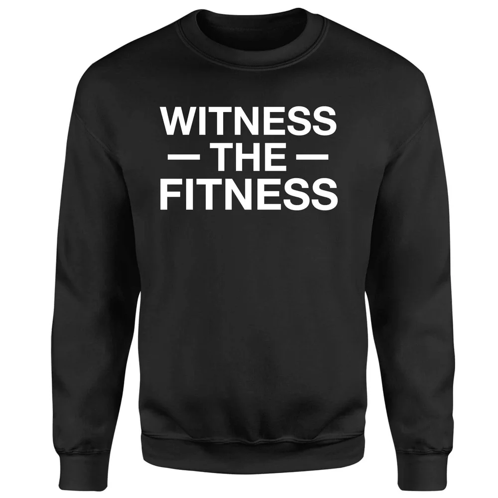 Witness the Fitness Sweatshirt - Black - S - Schwarz Bild 1