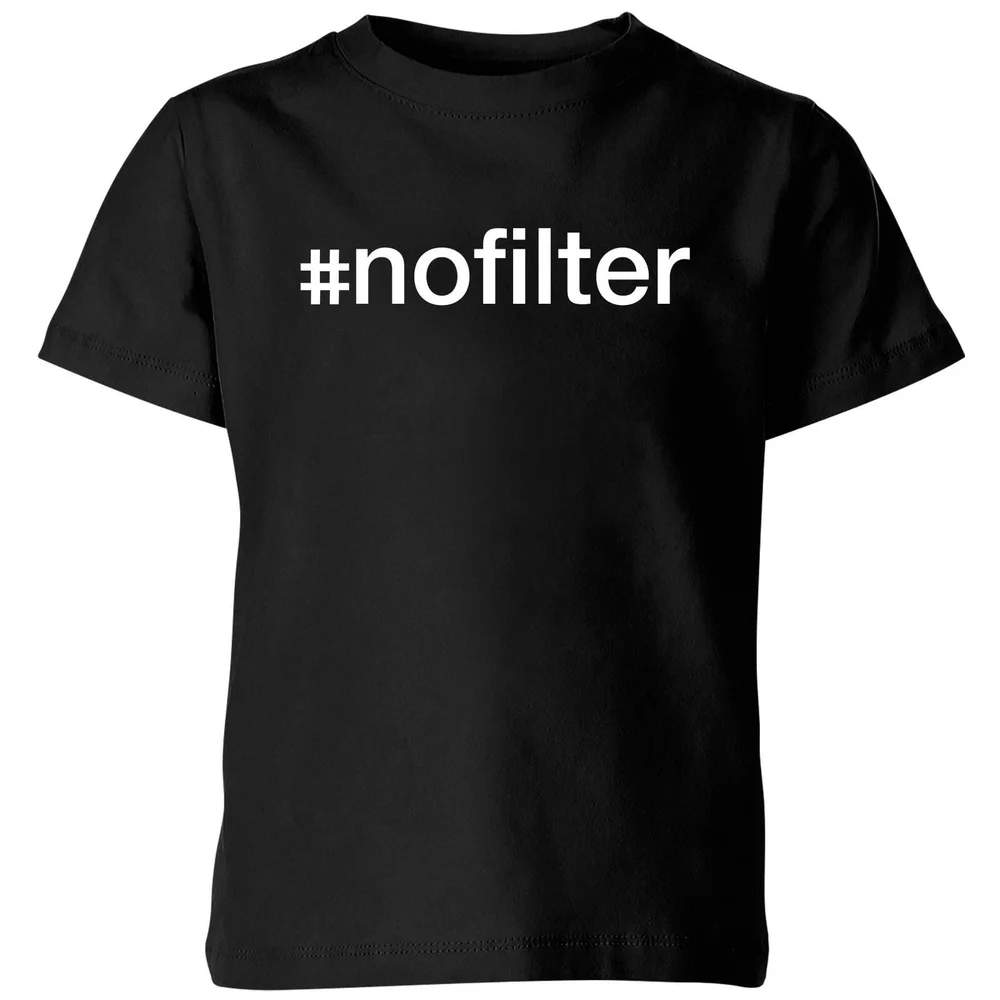 nofilter Kids' T-Shirt - Black - 3-4 Jahre - Schwarz Bild 1