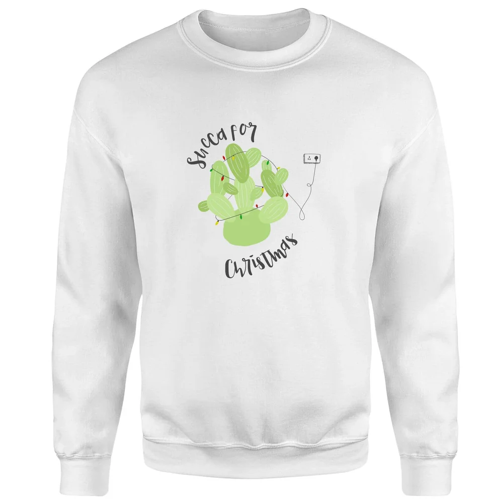 Succa For Christmas Sweatshirt - Weiß - S - Weiß Bild 1