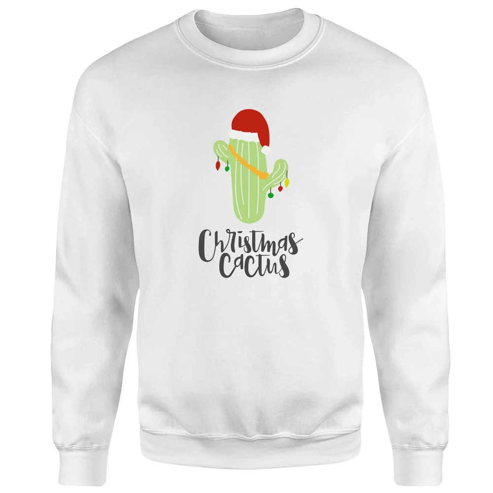 Christmas Cactus Sweatshirt - Weiß - S Bild 1