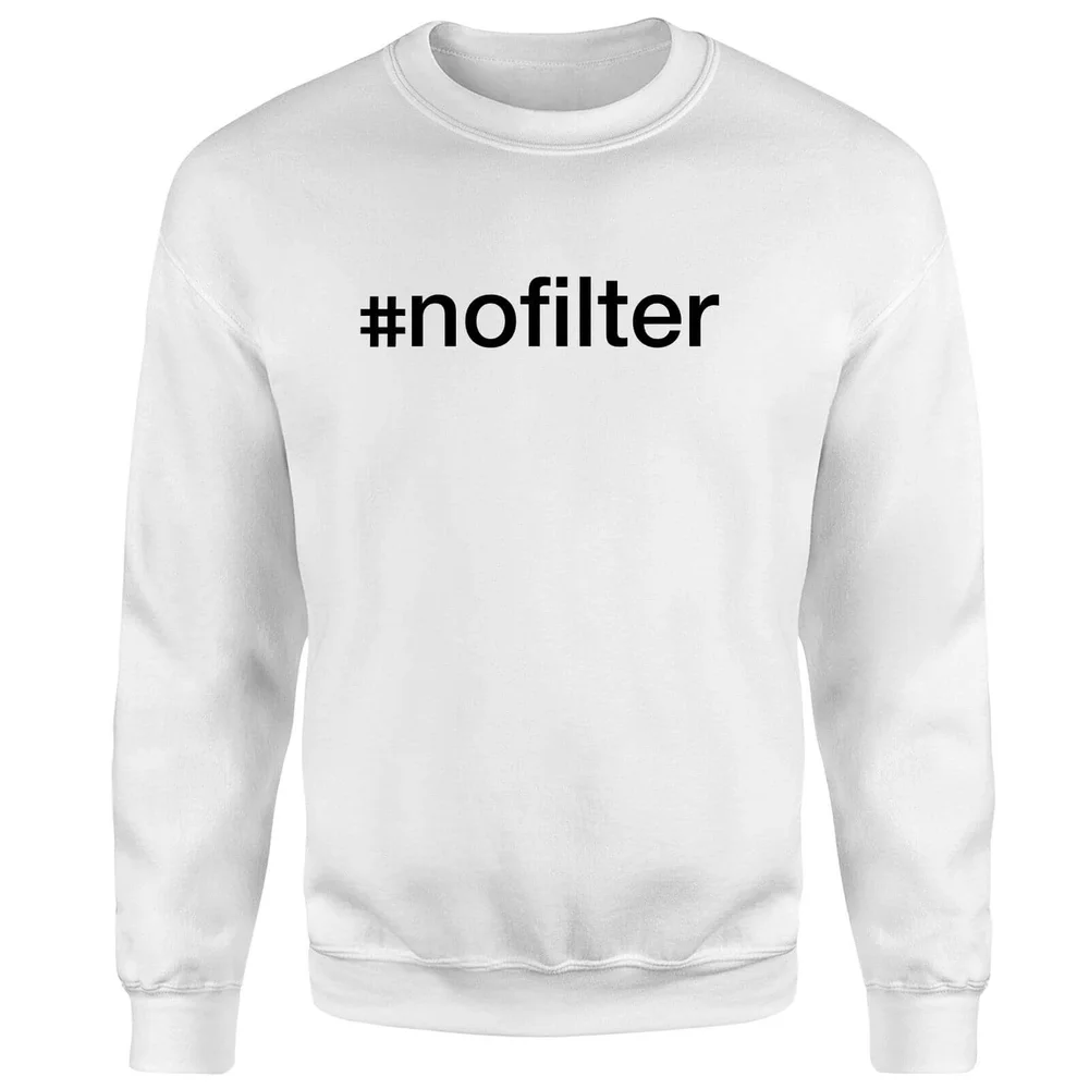 nofilter Sweatshirt - White - S - Weiß Bild 1
