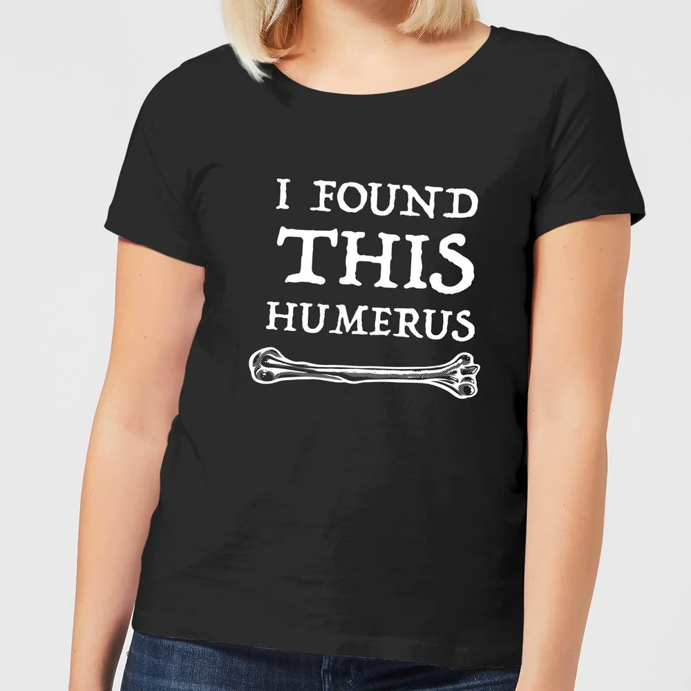 I Found This Humerus Women's T-shirt - Black - 3XL Bild 1