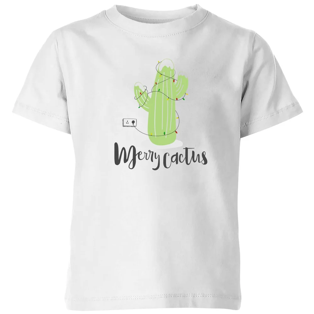 Merry Cactus Kids' T-Shirt - White - 3-4 Jahre - Weiß Bild 1
