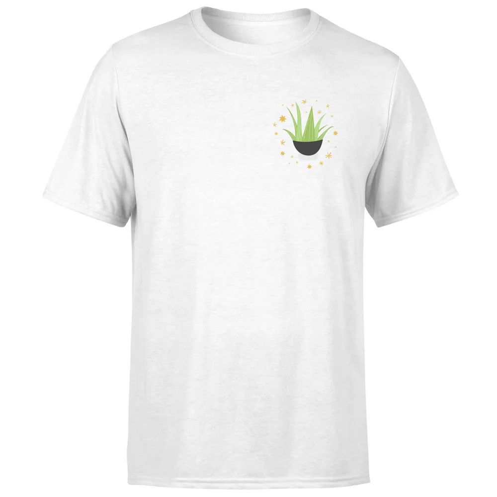 Aloe Vera T-Shirt - White - S - Weiß Bild 1