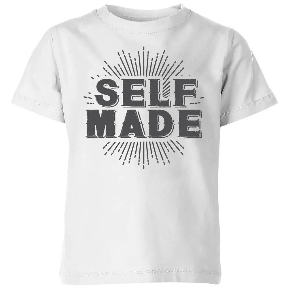 Self Made Kids' T-Shirt - White - 3-4 Jahre - Weiß Bild 1