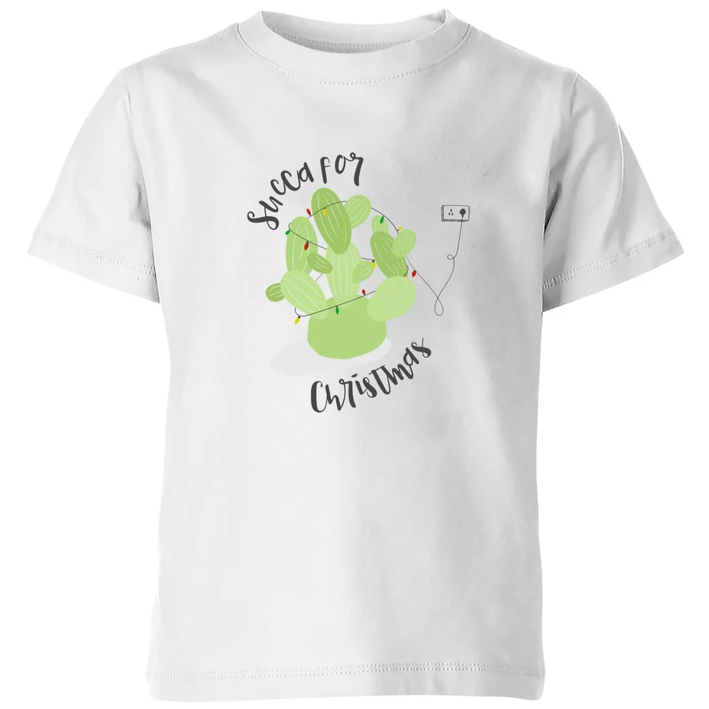 Succa For Christmas Kids' T-Shirt - White - 3-4 Jahre - Weiß Bild 1