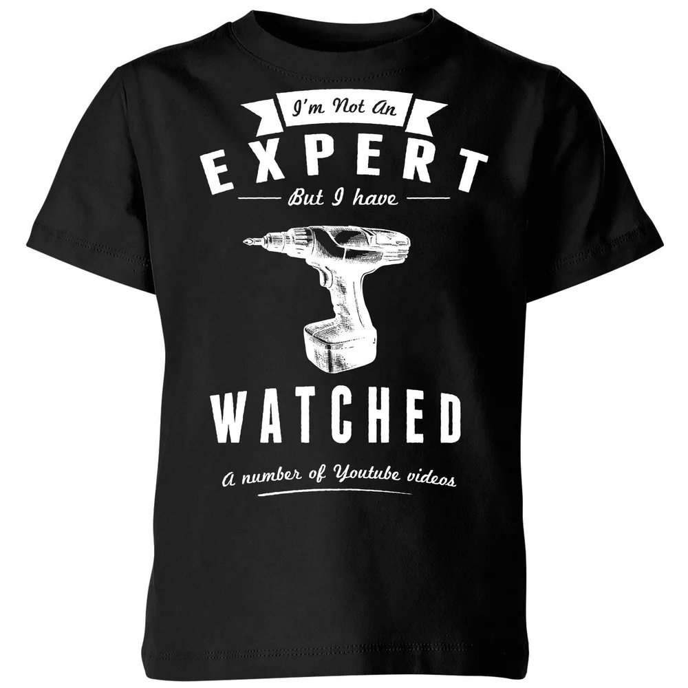 Im not an Expert Kids' T-Shirt - Black - 3-4 Jahre - Schwarz Bild 1