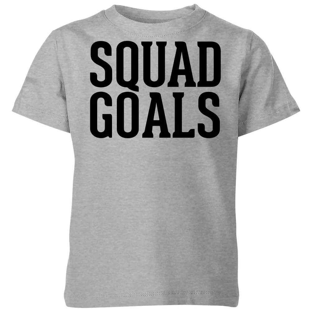 Squad Goals Kids' T-Shirt - Grey - 3-4 Jahre - Grau Bild 1