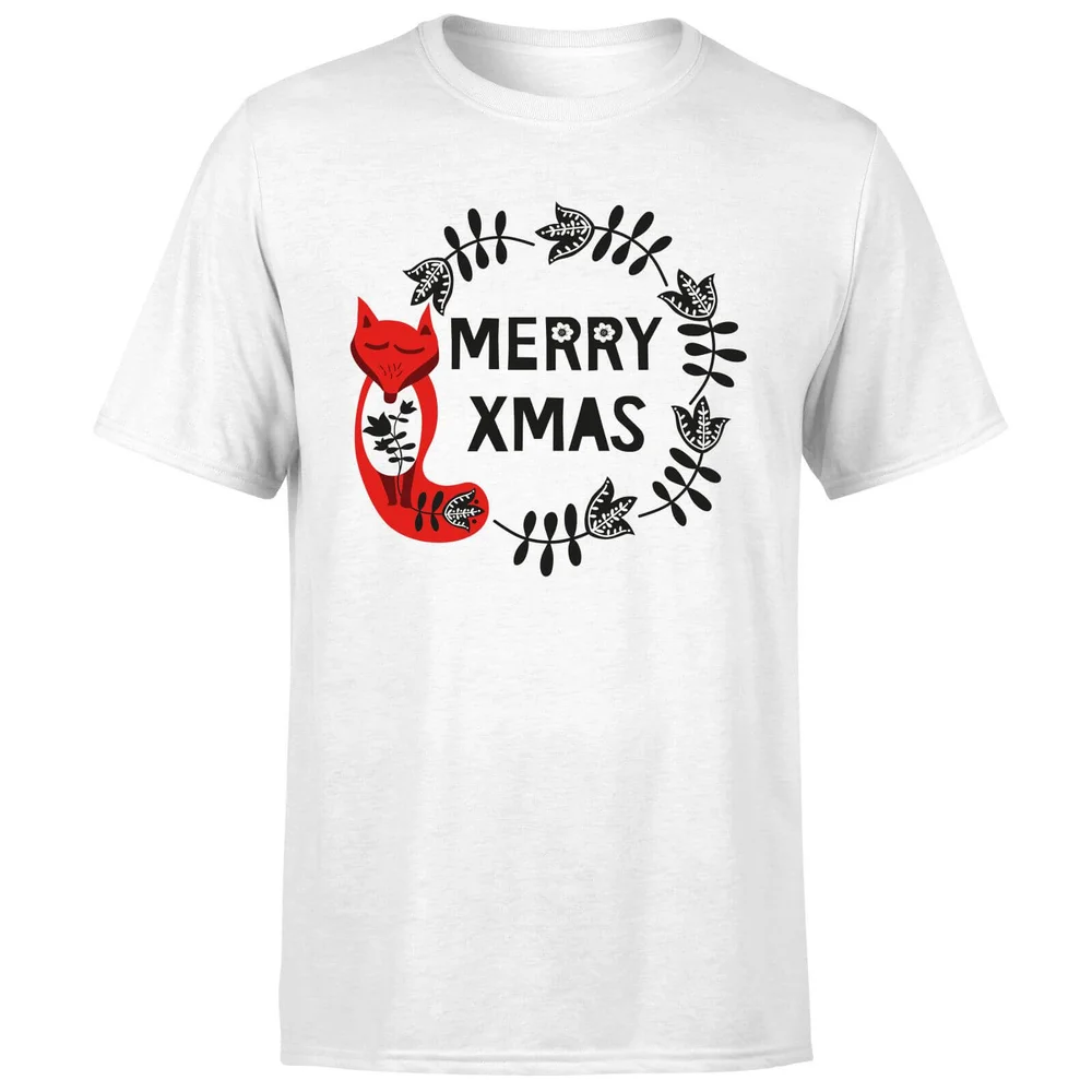 Merry Christmas T-Shirt - White - S - Weiß Bild 1
