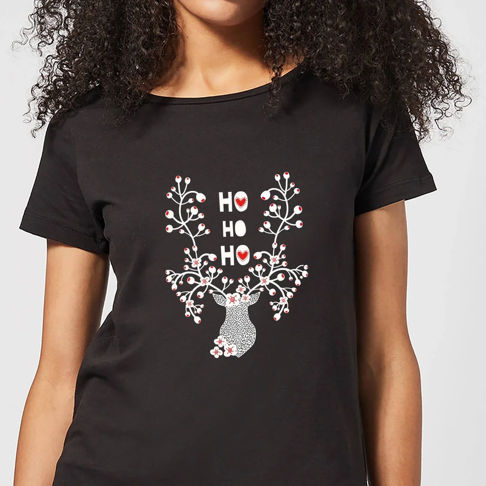 Ho Ho Ho Women's T-Shirt - Black - 3XL Bild 1