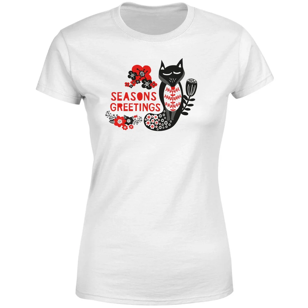 Season's Greetings Women's T-Shirt - White - S - Weiß Bild 1