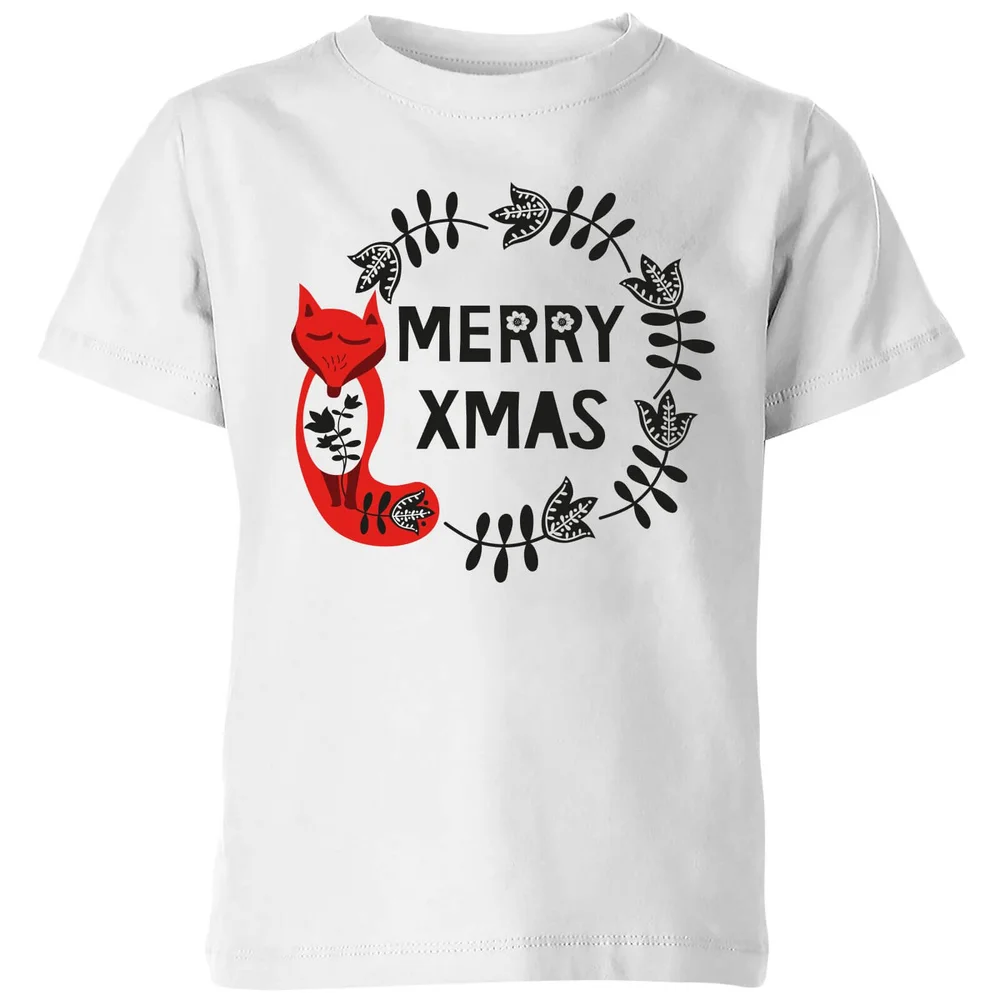 Merry Christmas Kids' T-Shirt - White - 3-4 Jahre - Weiß Bild 1