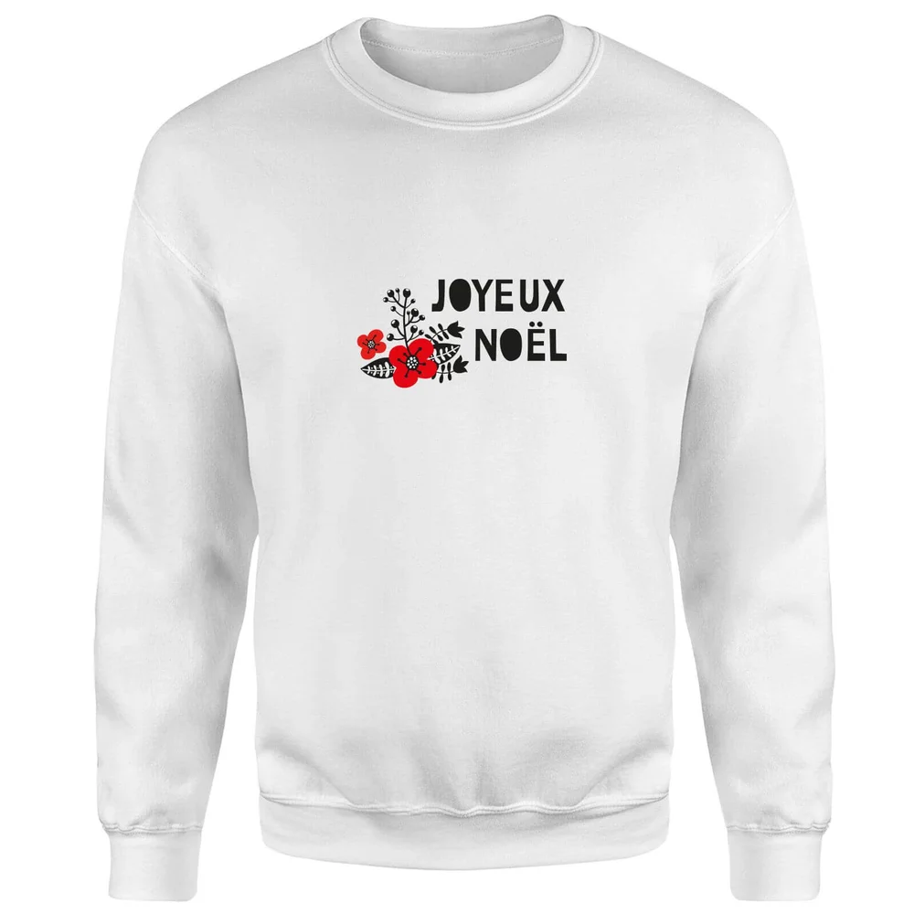 Joyeux Noel Sweatshirt - White - S - Weiß Bild 1