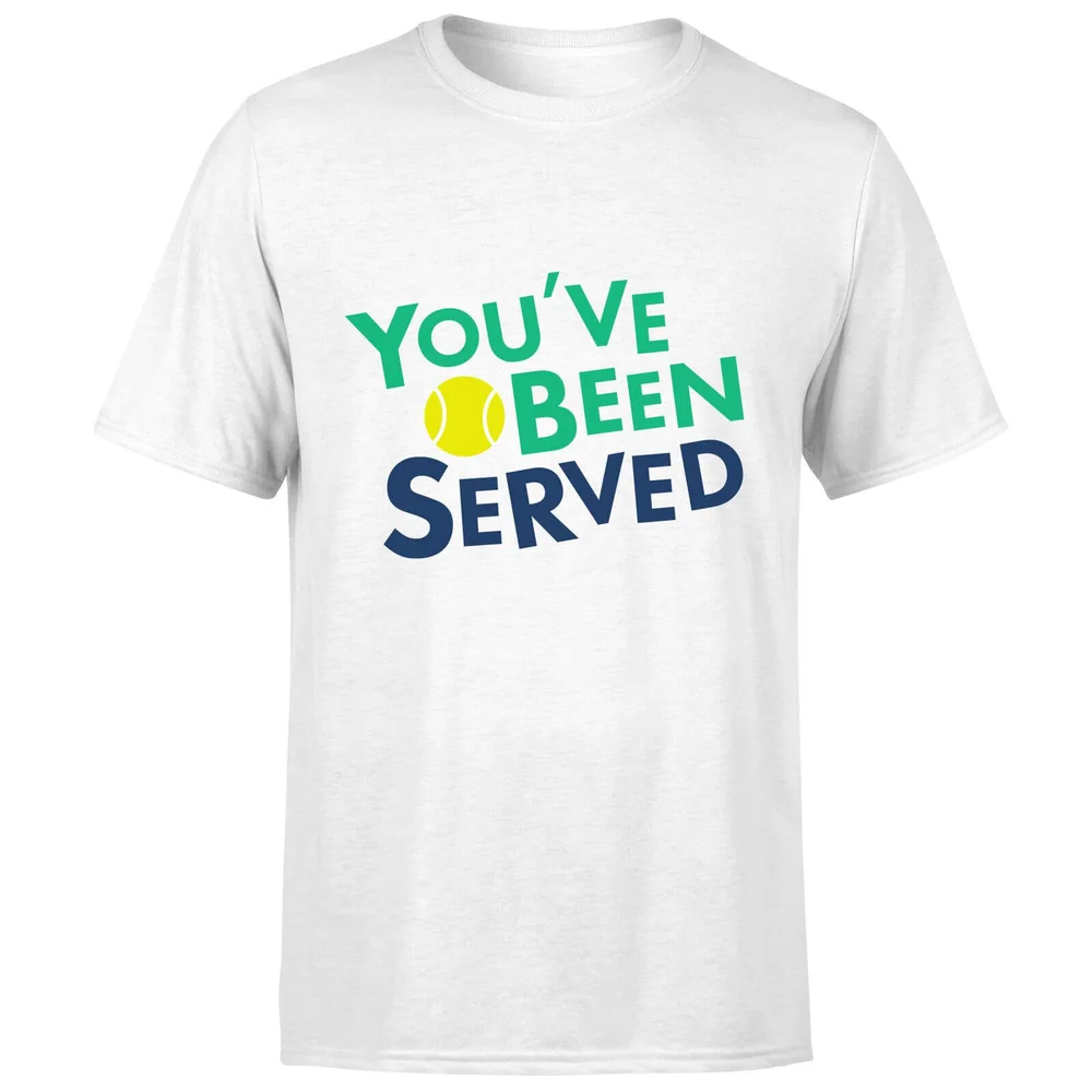You've Been Served T-Shirt - White - S - Weiß Bild 1