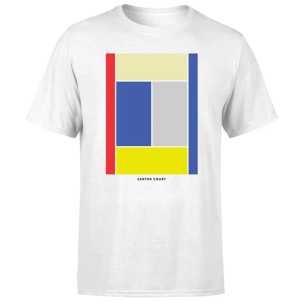 Center Court T-Shirt - White - S - Weiß Bild 1
