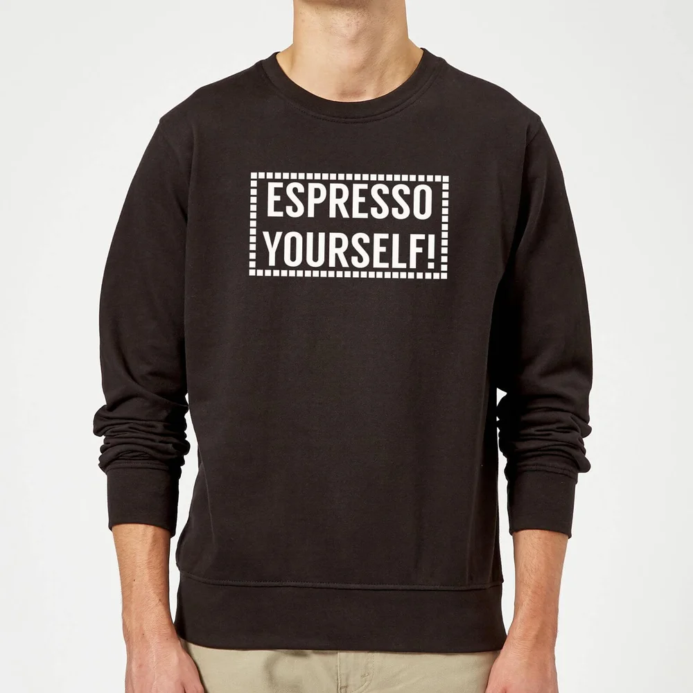 Espresso Yourself Sweatshirt - Black - S - Schwarz Bild 1