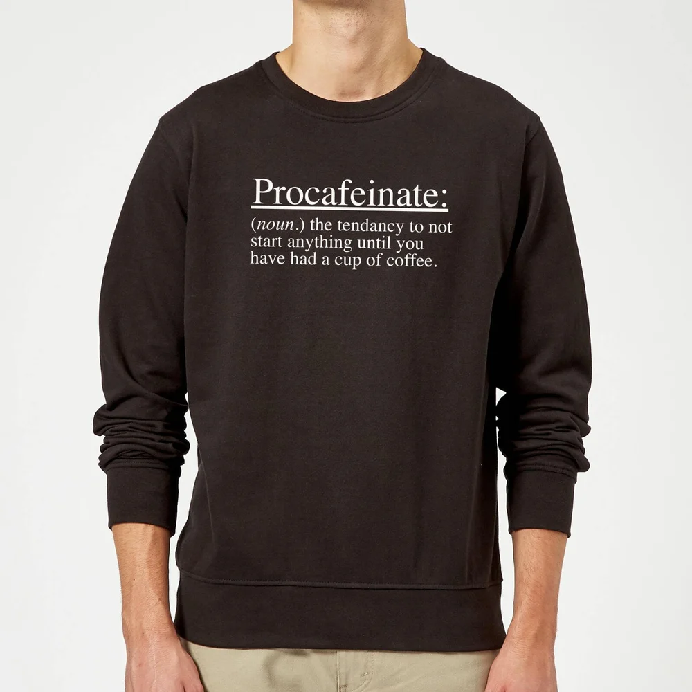Procafeinate Sweatshirt - Black - S - Schwarz Bild 1