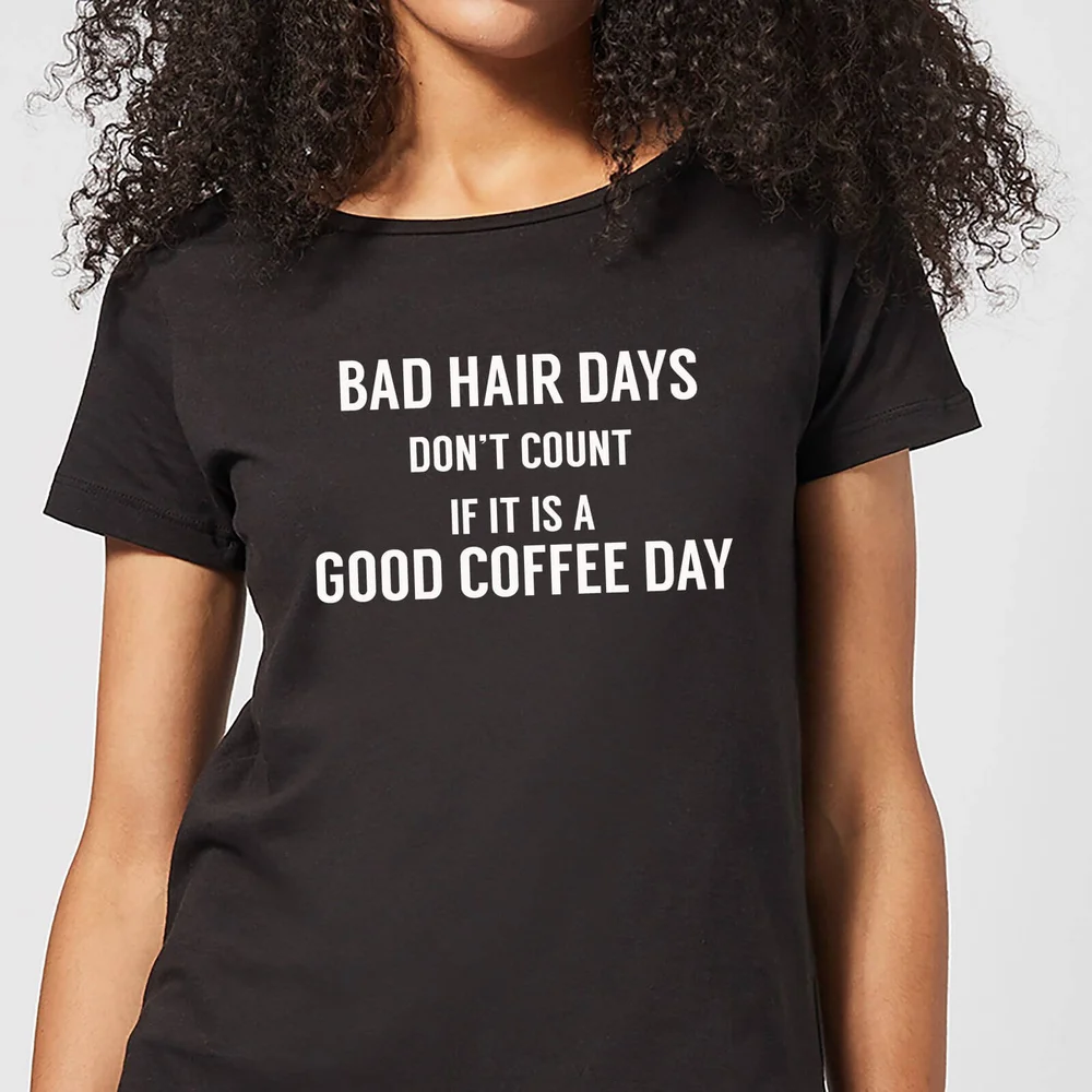 Bad Hair Days Don't Count Women's T-Shirt - Black - 3XL Bild 1