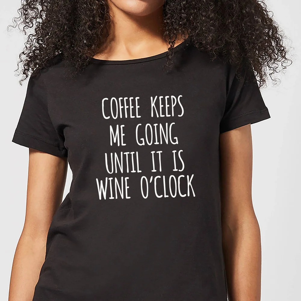 Coffee Keeps me Going Women's T-Shirt - Black - 3XL Bild 1