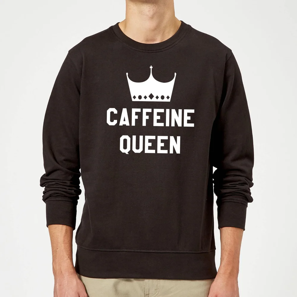 Caffeine Queen Sweatshirt - Black - S - Schwarz Bild 1