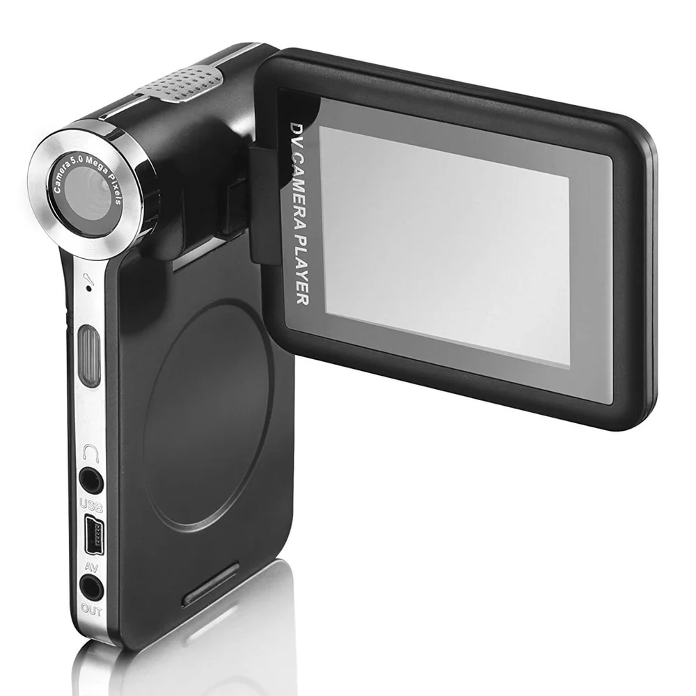 Teknique T67002N Flip Screen Camcorder with 2.4"" LCD Display - Black Bild 1