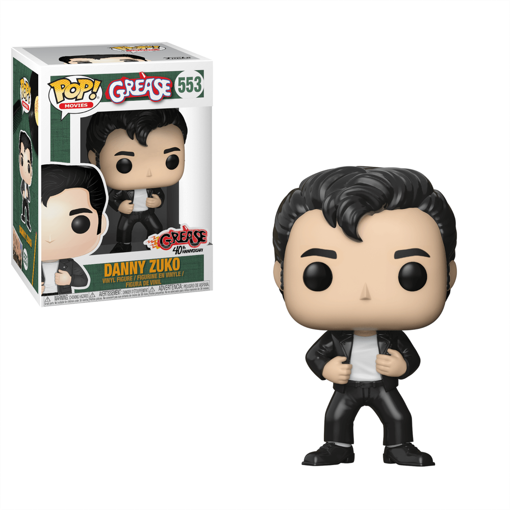 Grease Danny Zuko Pop! Vinyl Figur Bild 1