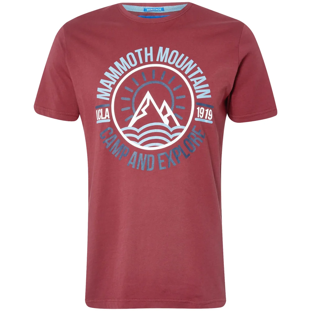 UCLA Men's Moiso Mountain T-Shirt - Ruby Wine - S - Bordeauxrot Bild 1