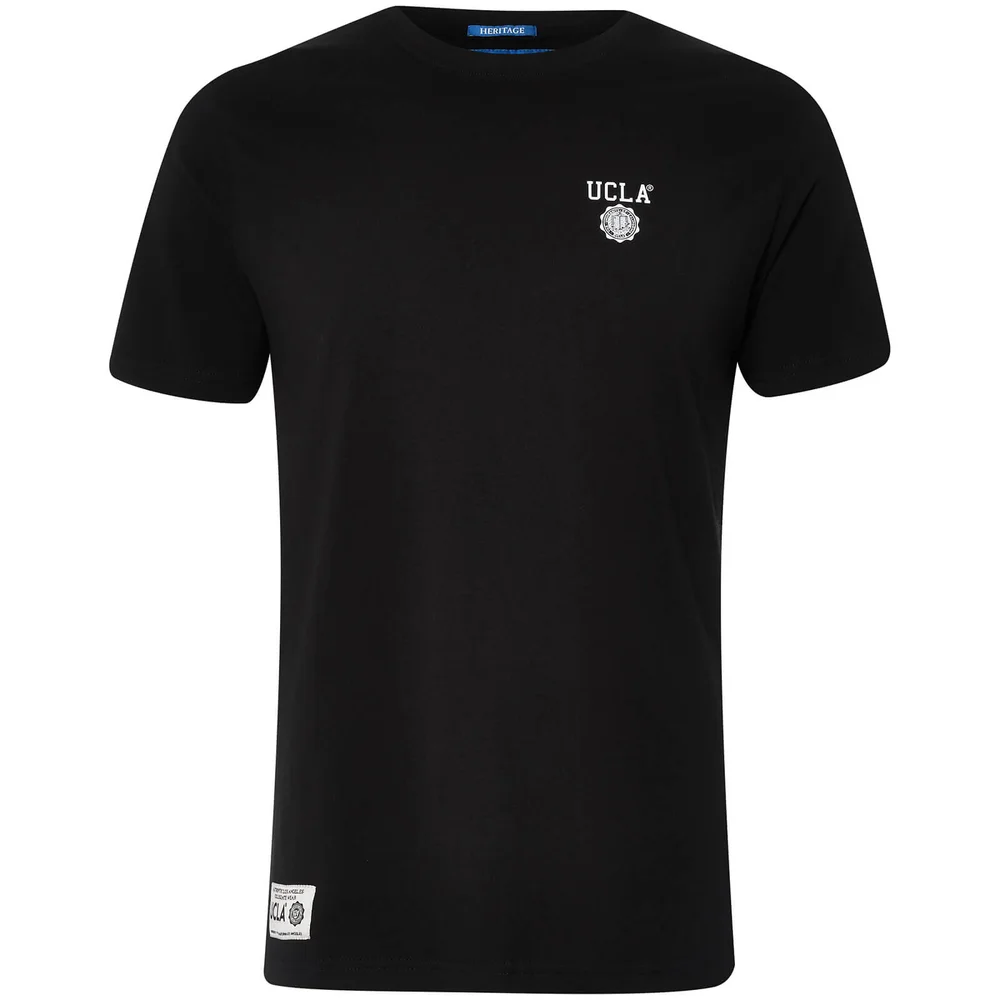 UCLA Men's Yuma Chest Logo T-Shirt - Black - S - Schwarz Bild 1