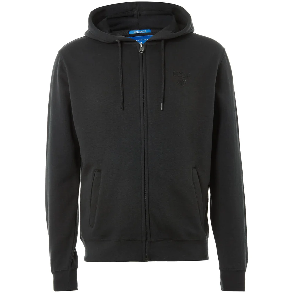UCLA Men's Woodard Zip Through Hoody - Black - S - Schwarz Bild 1