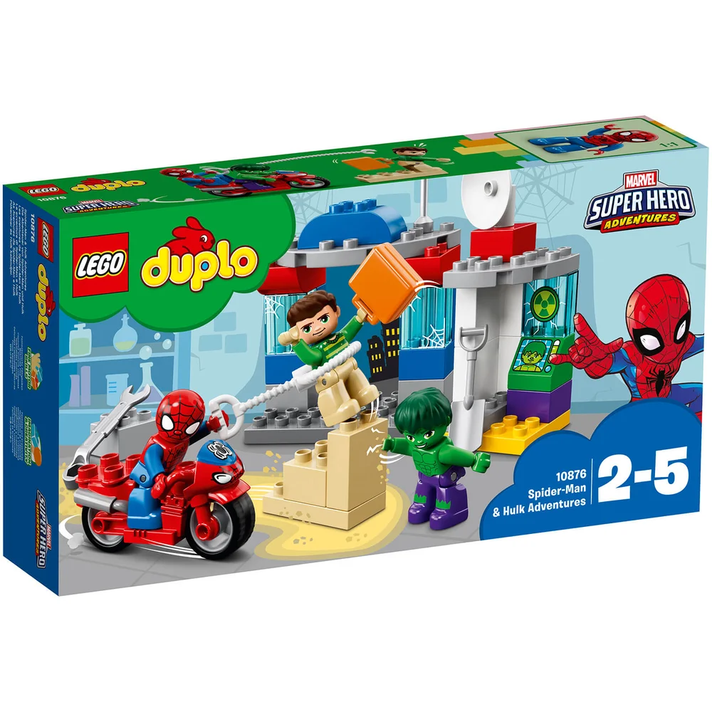LEGO DUPLO: Die Abenteuer von Spider-Man und Hulk (10876) Bild 1