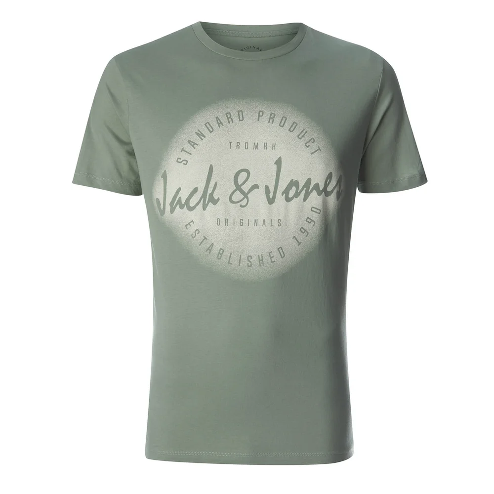 Jack & Jones Men's Originals Reji T-Shirt - Iceberg Green - S - Grün Bild 1