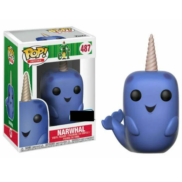 Elf Narwhal EXC Pop! Vinyl Figur Bild 1