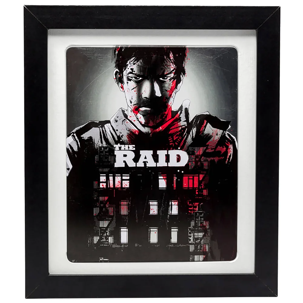 Schwarzer 2D-Sammlerrahmen mit weißem Innenrand Bild 1