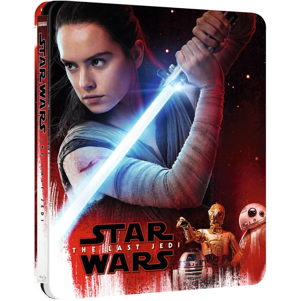 Star Wars: Die letzten Jedi 3D Blu-Ray Steelbook Limited Edition UK Exclusive Bild 1