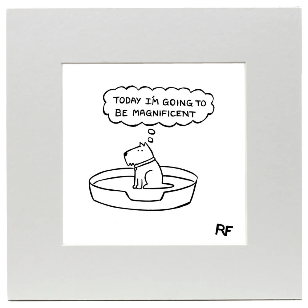 Off the Leash Magnificent Art Print Bild 1