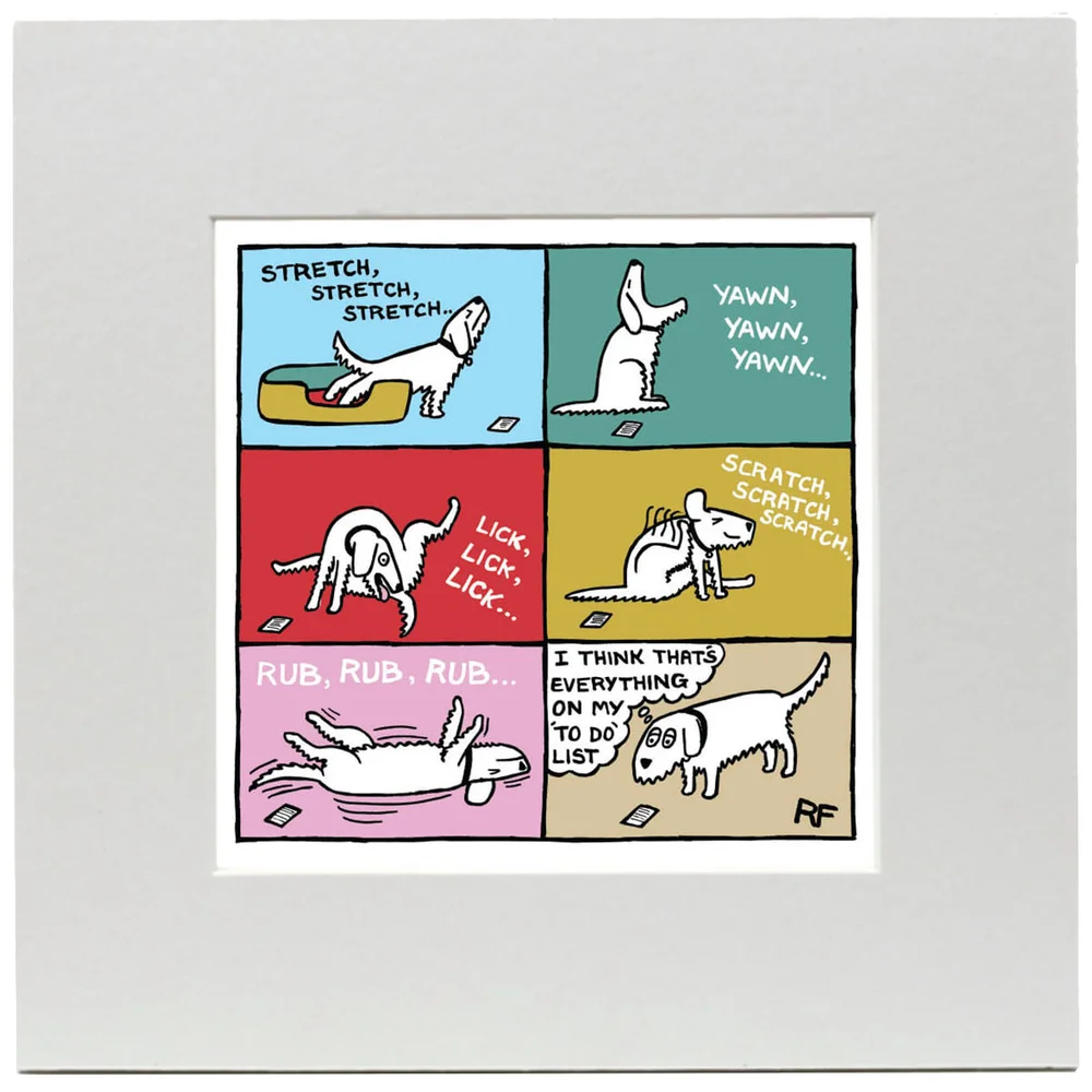 Off the Leash To Do Kunstdruck Bild 1