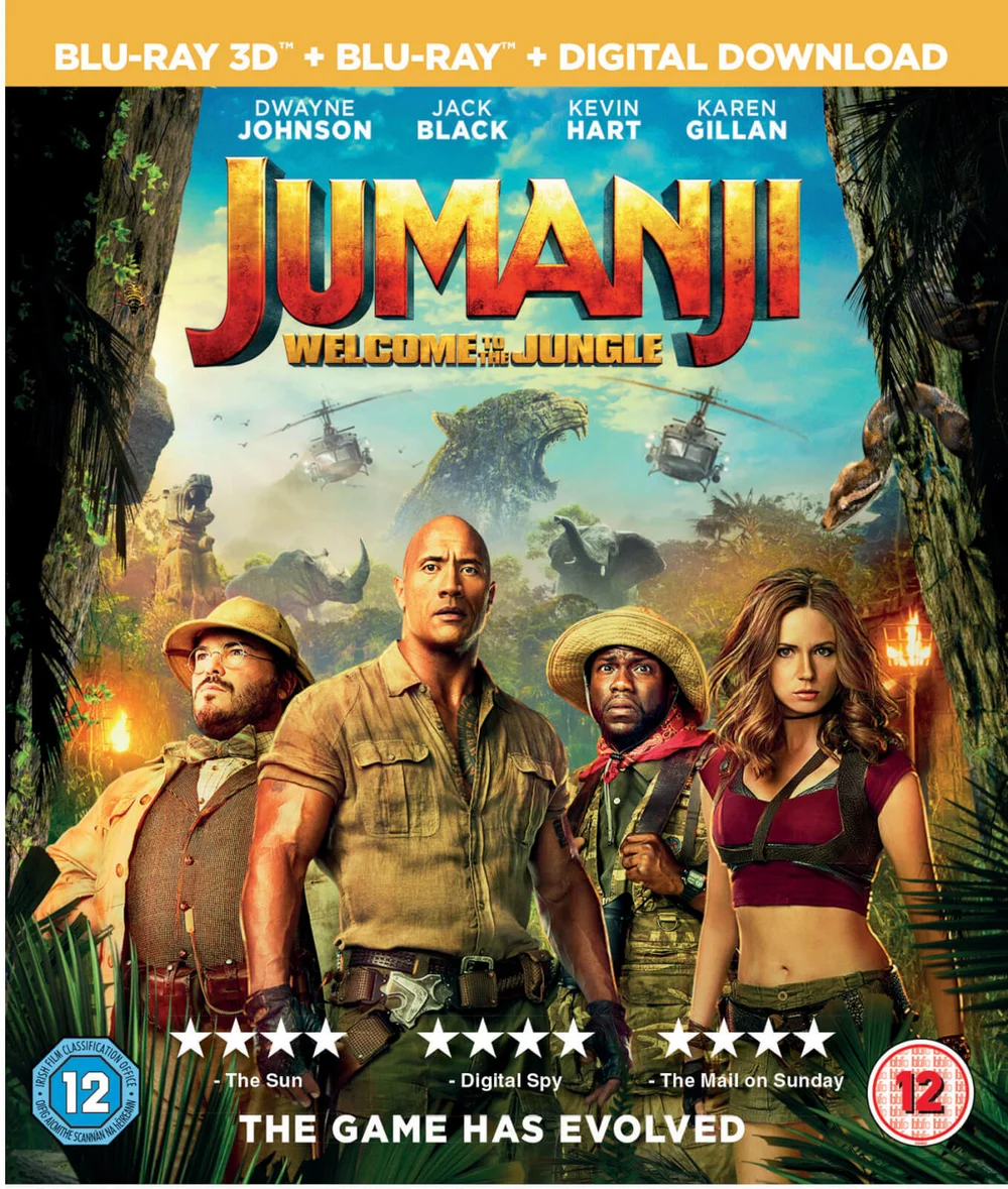 Jumanji: Welcome To The Jungle 3D (Includes 2D Version) Bild 1