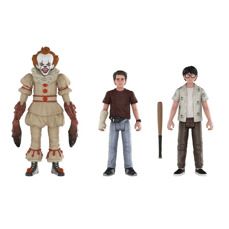 ES Action Figuren 3-Pack Set: Pennywise, Richie & Eddie Bild 1