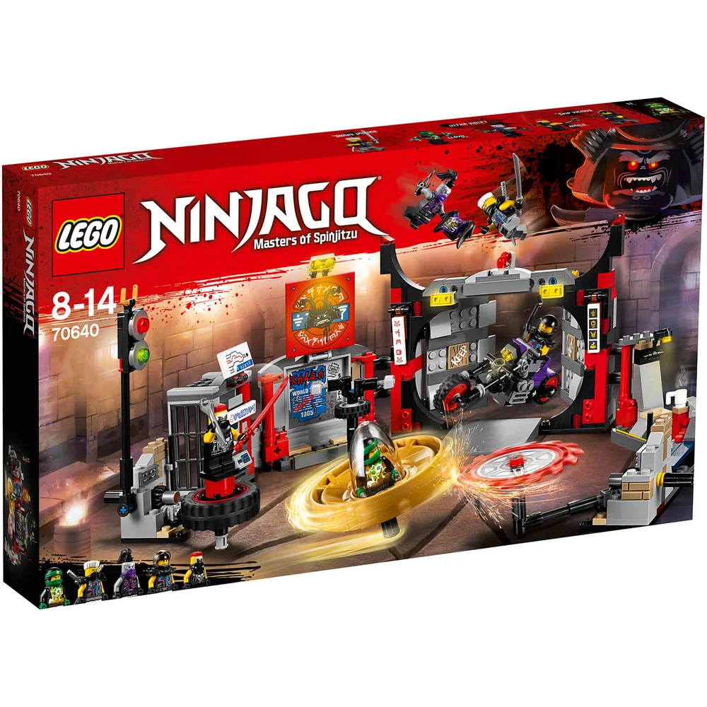 The LEGO Ninjago Movie: Hauptquartier der Motorradfahrer (70640) Bild 1
