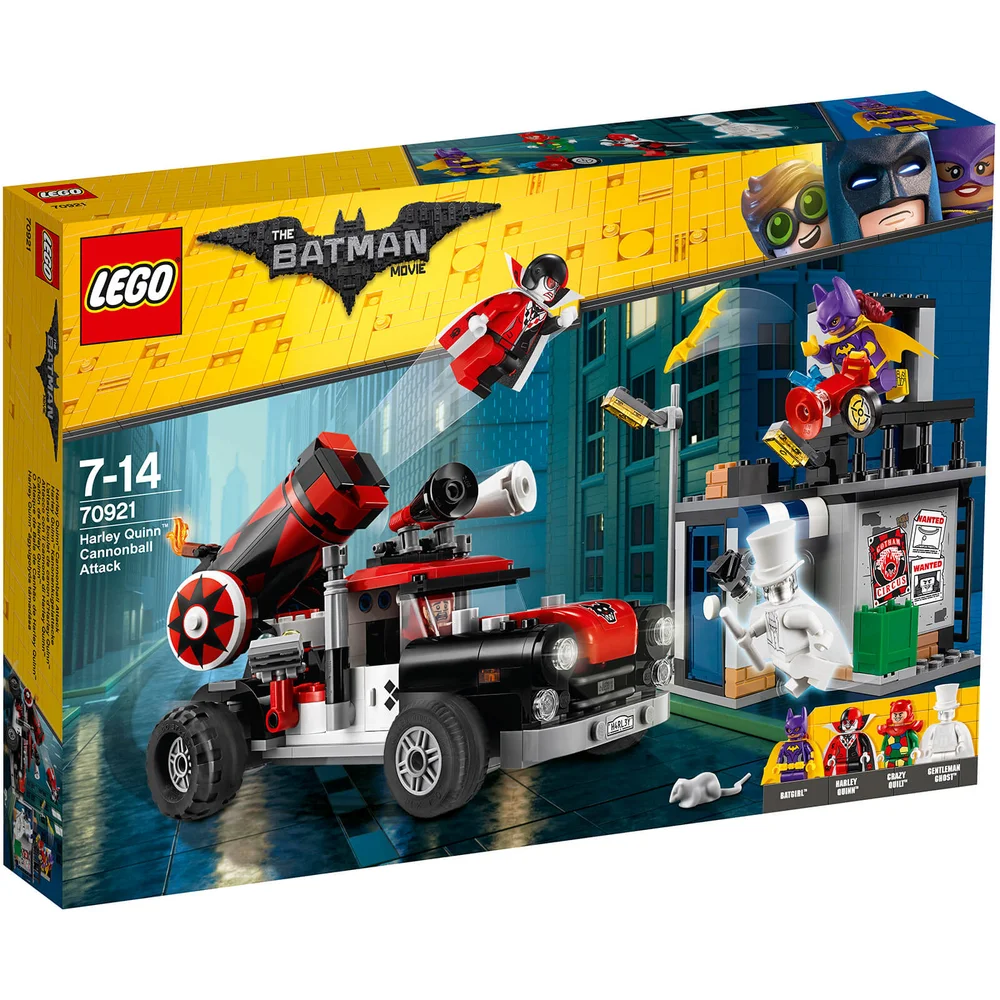 The LEGO Batman Movie: Harley Quinn Kanonenkugelattacke (70921) Bild 1
