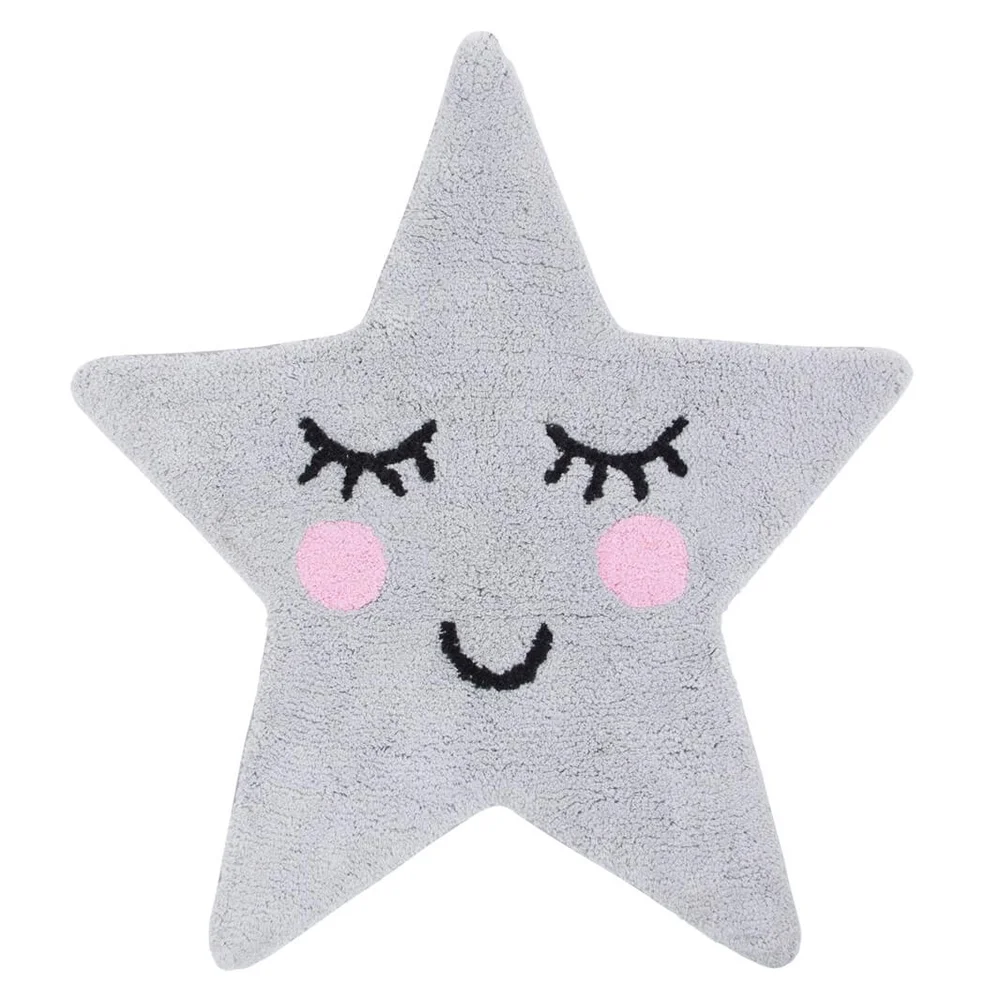Sass & Belle Sweet Dreams Grey Star Rug Bild 1